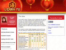 Tablet Screenshot of learnyu.com
